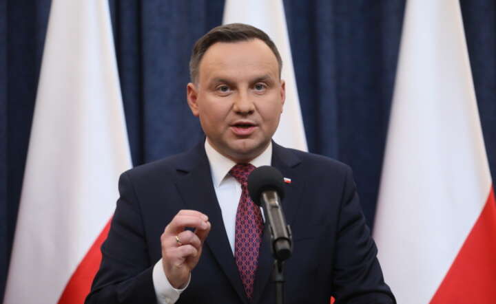 Prezydent Andrzej Duda / autor: fot. PAP/Paweł Supernak