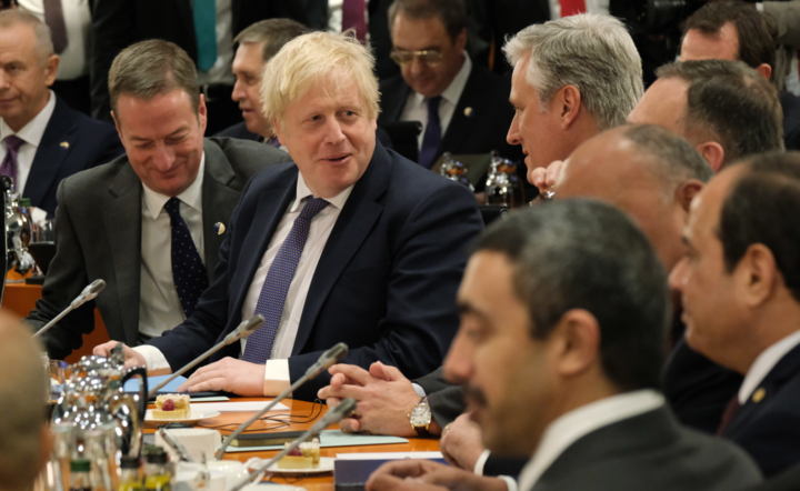 Boris Johnson / autor: PAP/EPA/Sean Gallup / POOL