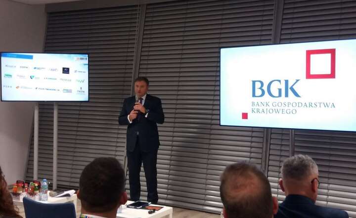 Wojciech Hann członek zarządu BGK / autor: BGK