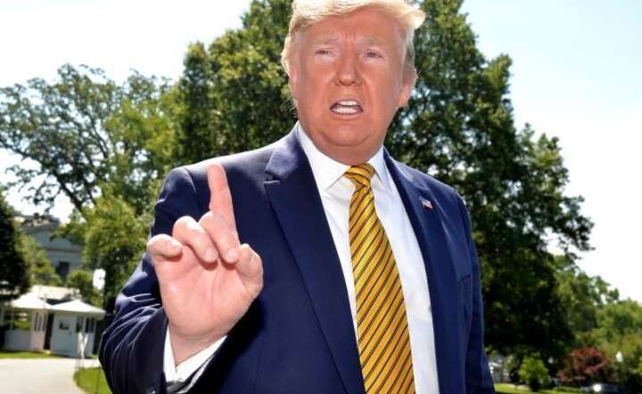 Donald Trump / autor: PAP/EPA/MIKE THEILER / POOL