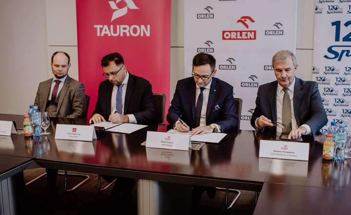 podpisanie listu intencyjnego PKN Orlen - Tauron - Spolana / autor: Źródło: PKN Orlen
