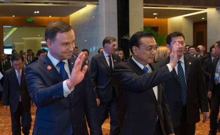 Prezydent Andrzej Duda podczas wizyty w Chinach, fot. Facebook