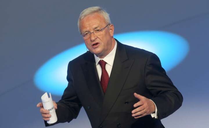 Szef Volkswagena Martin Winterkorn poinformował o zarządzeniu zewnętrznego śledztwa w związku z oskarżeniami amerykańskiej federalnej Agencji Ochrony Środowiska , fot. PAP/EPA/FREDRIK VON ERICHSEN