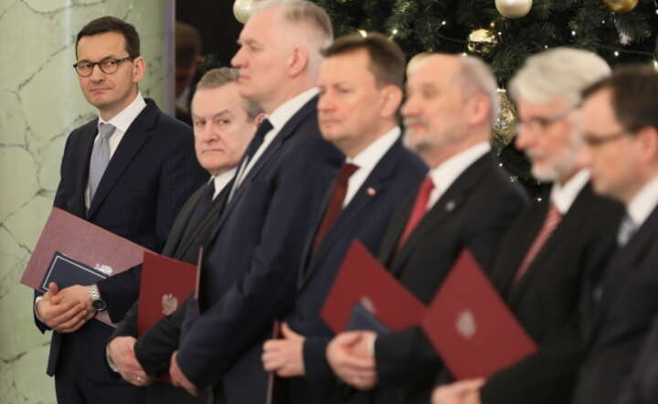WARSZAWA NOWI MINISTROWIE POWOŁANIE / autor: PAP/Paweł Supernak