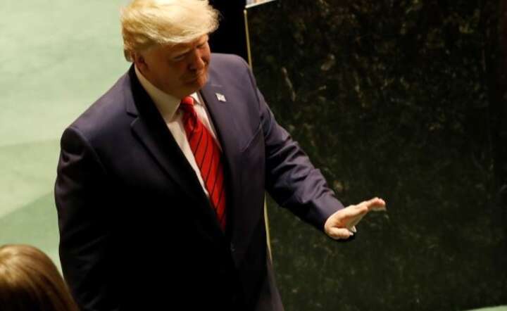 Donald Trump / autor: PAP/EPA/PETER FOLEY