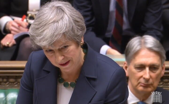 Theresa May / autor: PAP/EPA/UK PARLIAMENTARY RECORDING UNIT / HANDOUT