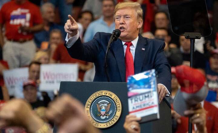 Donald Trump / autor: PAP/EPA/CRISTOBAL HERRERA