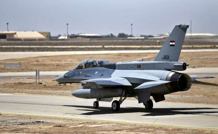 F-16 / autor: PAP/EPA/ALI ABBAS