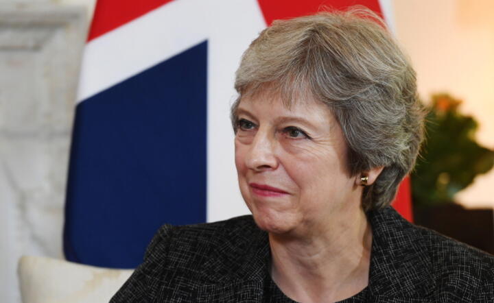 Premier Theresa May / autor: fot. PAP/EPA/Andy Rain