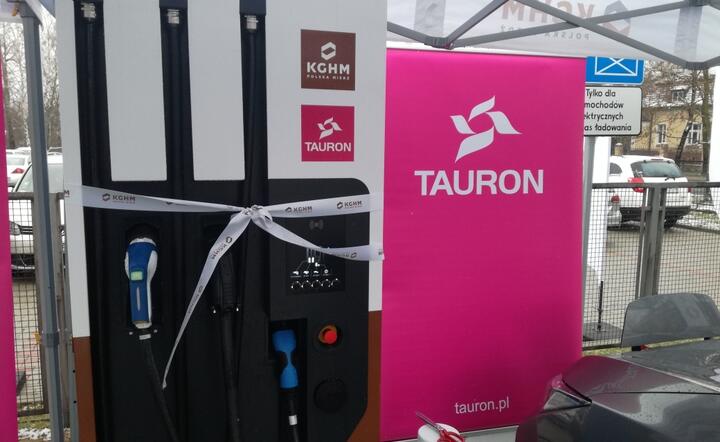 stacja ładowania pojazdów elektrycznych / autor: Źródło: Tauron