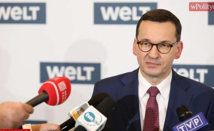 Matesz Morawiecki w wywiadzie dla niemieckiego "Die Welt": / autor: KPRM, Twitter