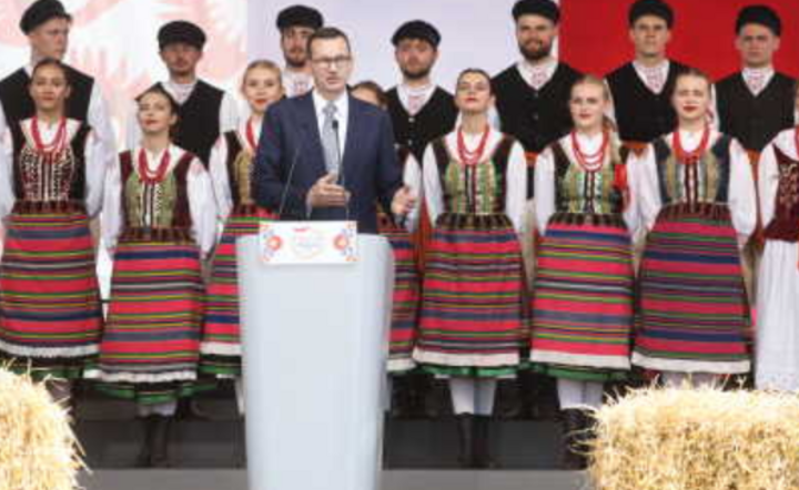 Mateusz Morawiecki w Kolnie / autor: PAP/Artur Reszko
