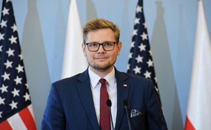 Michał Woś / autor: PAP/Radek Pietruszka