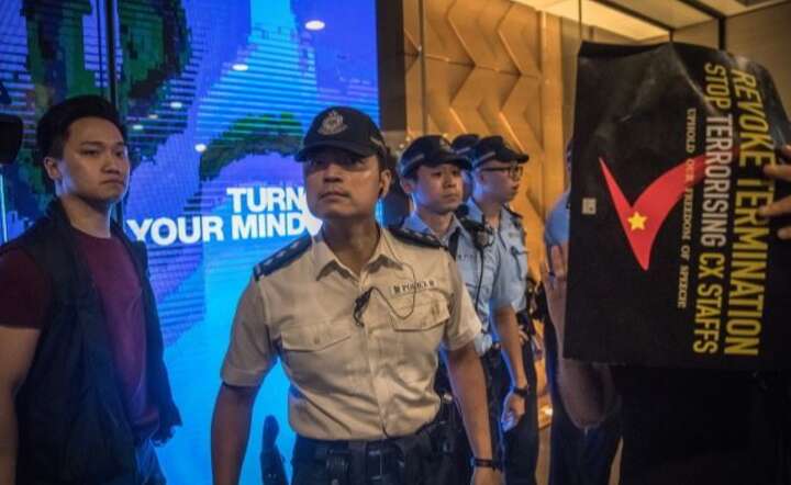 Hongkong / autor: PAP/EPA/ROMAN PILIPEY
