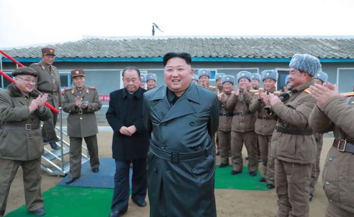 Kim Dzong Un / autor: PAP/EPA/KCNA