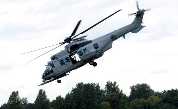 Śmigłowiec H225M oferowany przez Airbus Helicopters (wcześniej znany jako Eurocopter EC725 Caracal, fot. PAP / Jacek Turczyk
