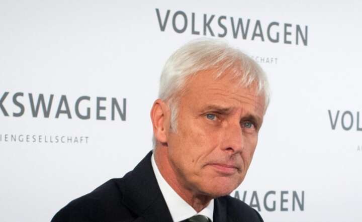 Matthias Mueller, nowy prezes Volkswagena, fot. PAP/EPA/OLE SPATA