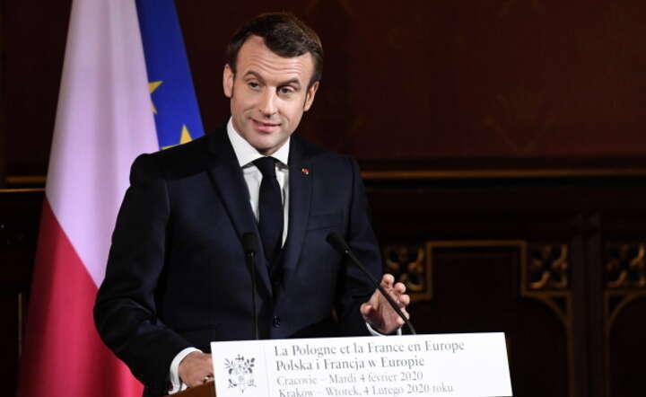 Emmanuel Macron / autor: PAP/EPA