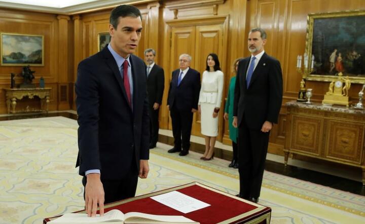 Pedro Sanchez / autor: PAP/EPA/JUAN CARLOS HIDALGO / POOL