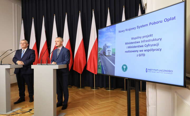Marek Zagórski, minister cyfryzacji/Andrzej Adamczyk, minister infrastruktury / autor: PAP/Paweł Supernak
