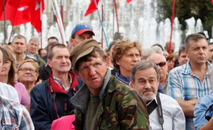 Protesty w Rosji / autor: PAP/EPA/ANATOLY MALTSEV