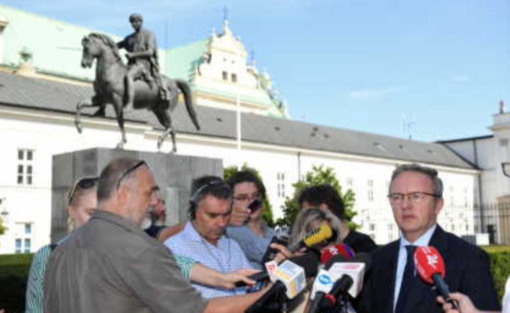 Krzysztof Szczerski, szef gabinetu prezydenta / autor: PAP/Radek Pietruszka