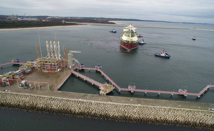 Dostawy gazu do Terminalu LNG w Świnoujściu / autor: Źródło: Gaz System