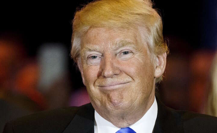 Donald Trump, fot. PAP/EPA/JUSTIN LANE