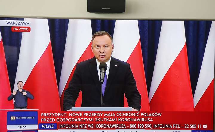 Bezcenne wsparcie Prezydenta RP! / autor: PAP/Wojciech Olkuśnik