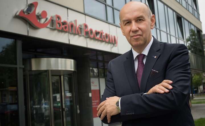 Sławomir Zawadzki, prezes Banku Pocztowego / autor: fot. materiały prasowe