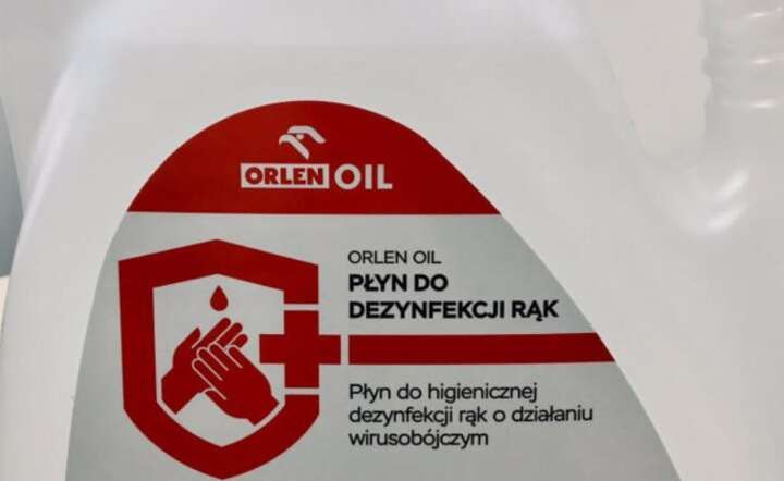 Płyn do dezynfekcji / autor: Orlen
