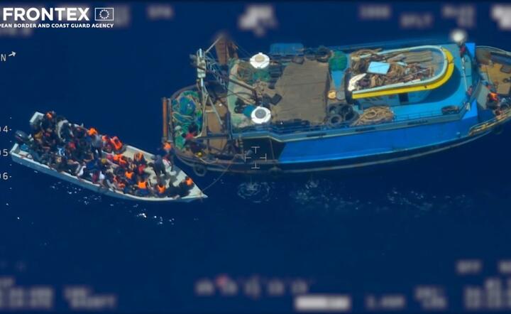 autor: PAP/EPA/FRONTEX, THE EUROPEAN BORDER AND COAST GUARD AGENCY HANDOUT