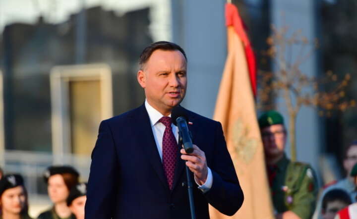Prez. Andrzej Duda / autor: PAP/Marcin Bielecki
