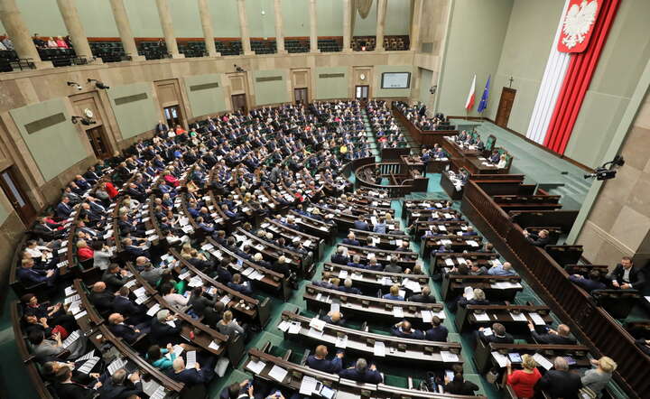 Sejm / autor: PAP/Paweł Supernak