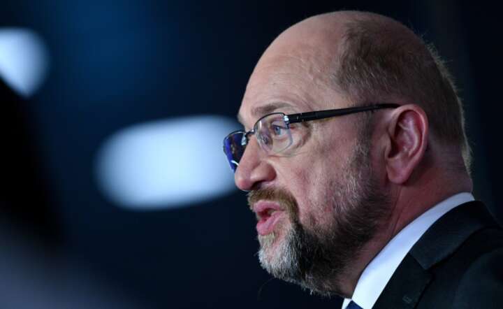 Lider SPD Martin Schulz / autor: fot. PAP / EPA / EPA/SASCHA STEINBACH