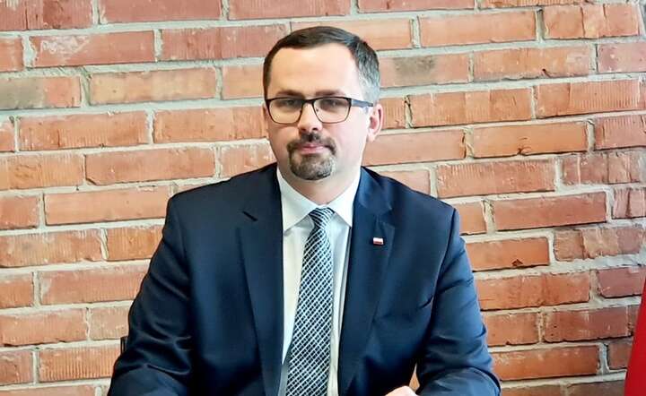 Marcin Horała, sekretarz stanu, pełnomocnik rządu ds. Centralnego Portu Komunikacyjnego dla RP / autor: Fratria