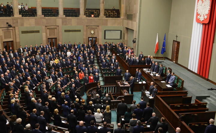 Posiedzenie sejmu / autor: PAP/Jakub Kamiński
