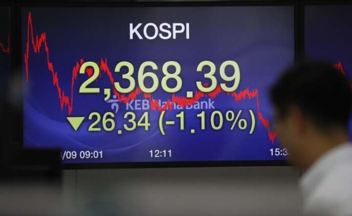 Giełda w Seulu zniżkuje po wzroście napięcia między USA a Koreą Północną, fot.PAP/EPA/JEON HEON-KYUN