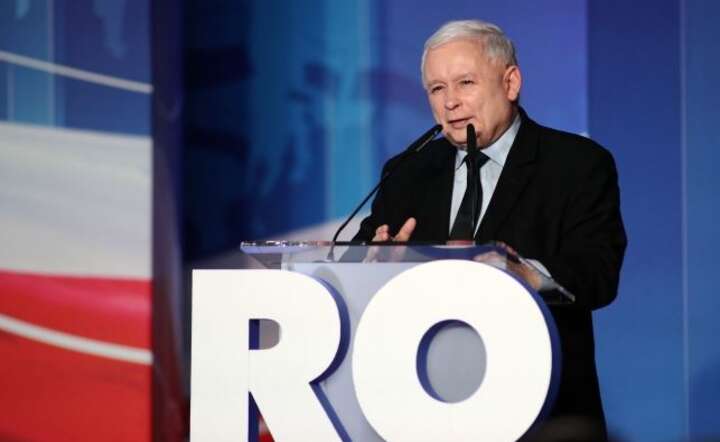 Jarosław Kaczyński / autor: PAP/Łukasz Gągulski
