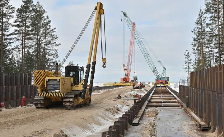 Budowa gazociągu / autor: Źródło: Nord Stream 2