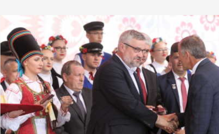 Jan Krzysztof Ardanowski w Kolnie / autor: PAP/Artur Reszko