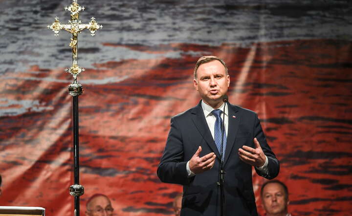 Prezydent Andrzej Duda / autor: PAP/Paweł Skraba