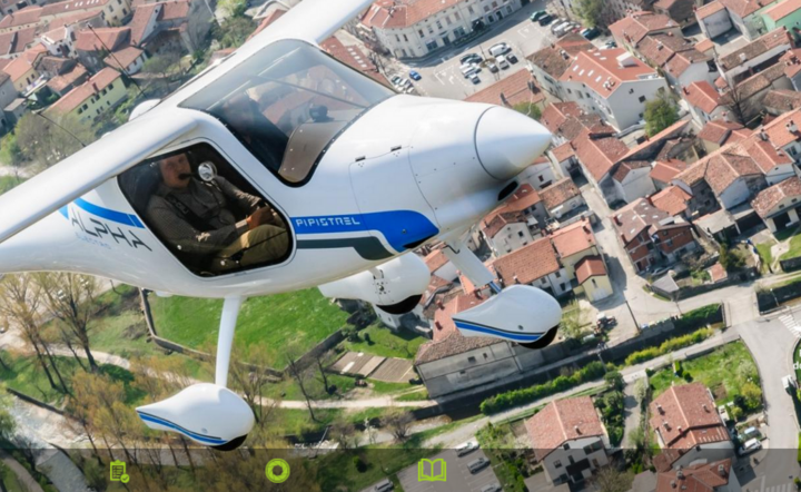 Samolot elektryczny / autor: Pipistrel Alpha Electro
