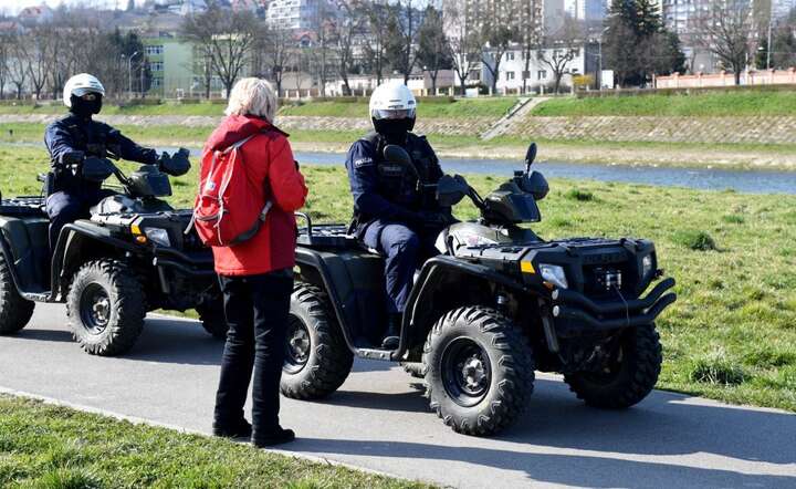 Policyjny patrol / autor: PAP/Darek Delmanowicz