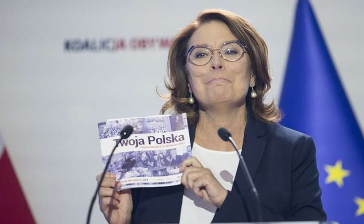 Małgorzata Kidawa-Błońska: Polska powinna jak najszybciej przyjąć wspólną europejską walutę. / autor: Andrzej Wiktor