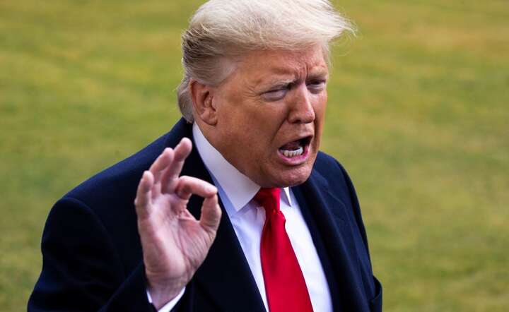 Donald Trump / autor: PAP/EPA/MICHAEL REYNOLDS