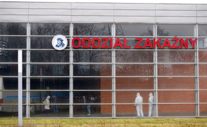 Oddział zakaźny / autor: PAP