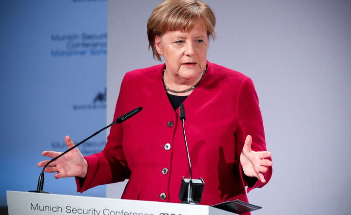 Angela Merkel / autor: PAP/EPA/RONALD WITTEK