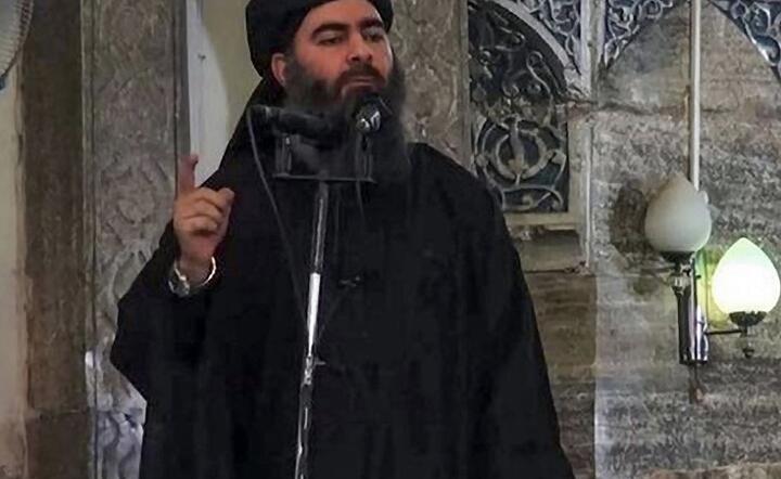 ABU BAKR AL-BAGHDADI / autor: PAP/EPA/ISLAMIC STATE VIDEO / HANDOUT