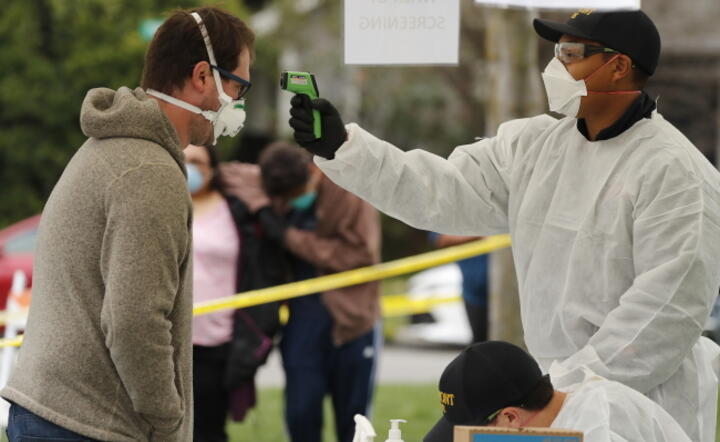 Hayward Launching Free COVID-19 Testing Center / autor: EPA/PAP